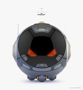 3D baby monitor model