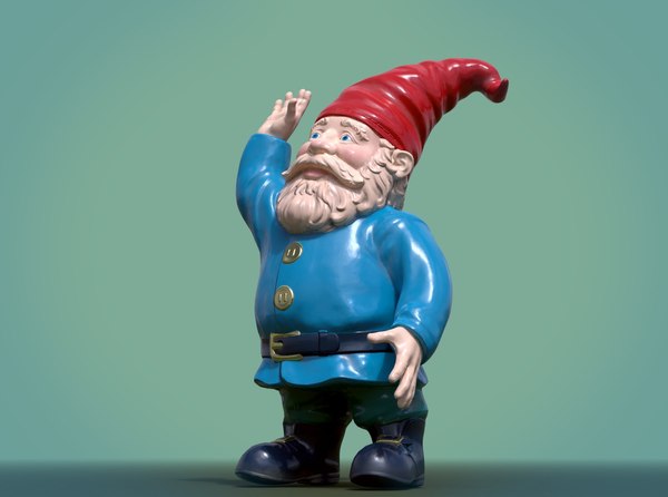 garden gnome 3D model