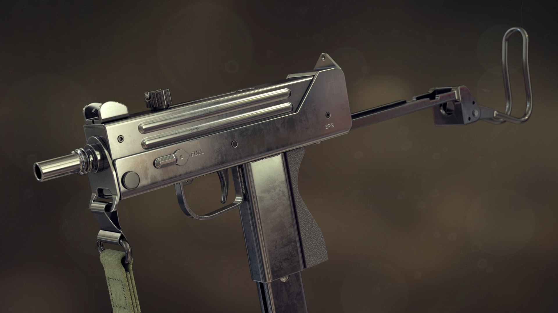 Mac 11 Mac-11 3d Model