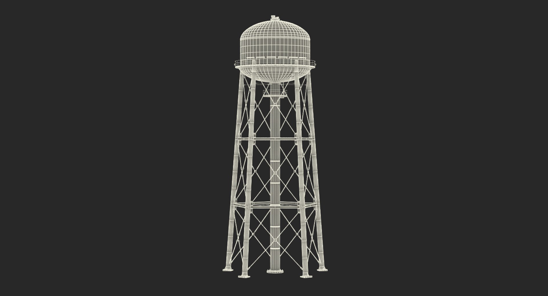 3D Model Water Towers - TurboSquid 1418919