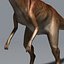 ornithomimus therapod cretaceous 3d max