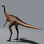ornithomimus therapod cretaceous 3d max