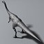 ornithomimus therapod cretaceous 3d max