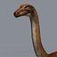 ornithomimus therapod cretaceous 3d max