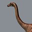 ornithomimus therapod cretaceous 3d max