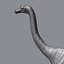 ornithomimus therapod cretaceous 3d max