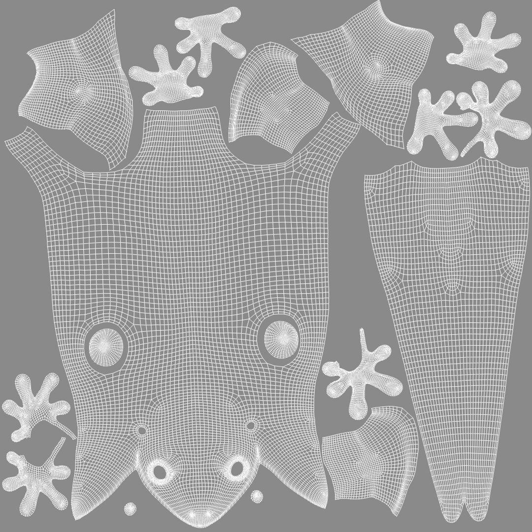 3D model gecko rigged - TurboSquid 1616251