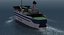 3D baltic ferry model