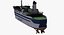 3D baltic ferry model