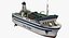 3D baltic ferry model