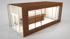 3D model store pop-up