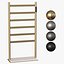 Heated towel rail WONZON WOGHAND ESSEN WW A406 MB