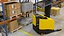Full Warehouse with Forklifts 3D