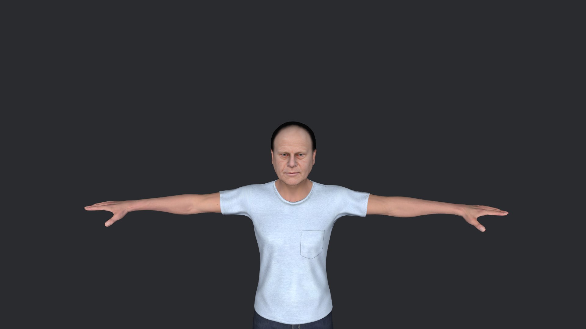 3D Gerald Ford Hyper Realistic Full Body Fully Rigged 3D Character ...