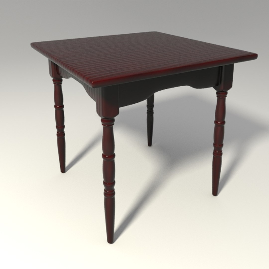 3ds max table base