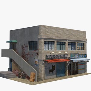 3D Korean Building model