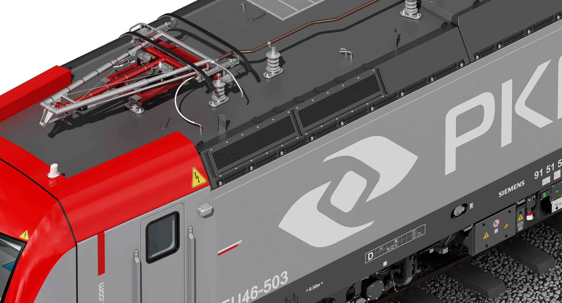 modèle 3D de Siemens Vectron PKP Cargo - TurboSquid 1522395