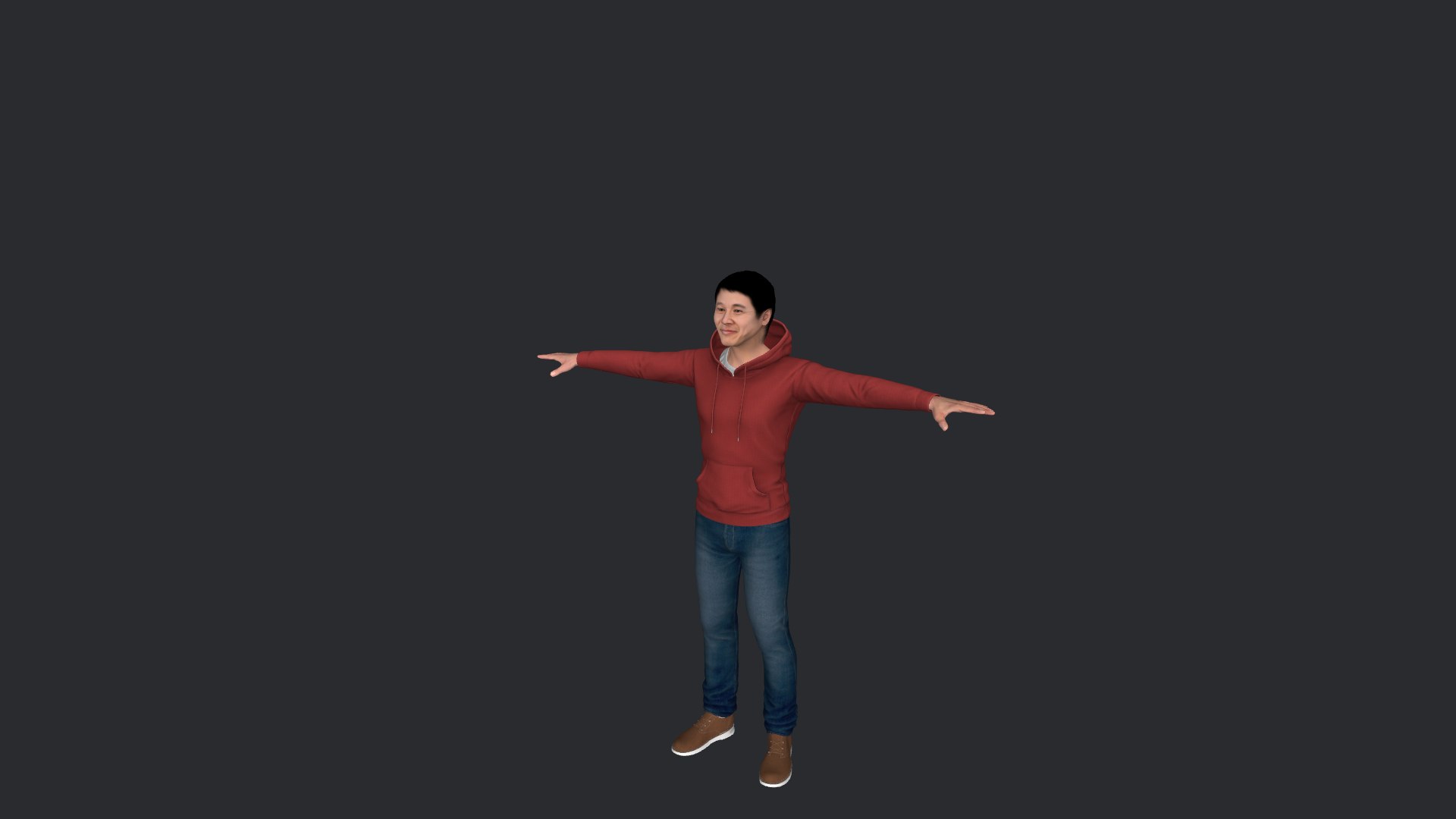 Jet Li Hyper Realistic Full Body Fully Rigged 3D Character 3D Model ...
