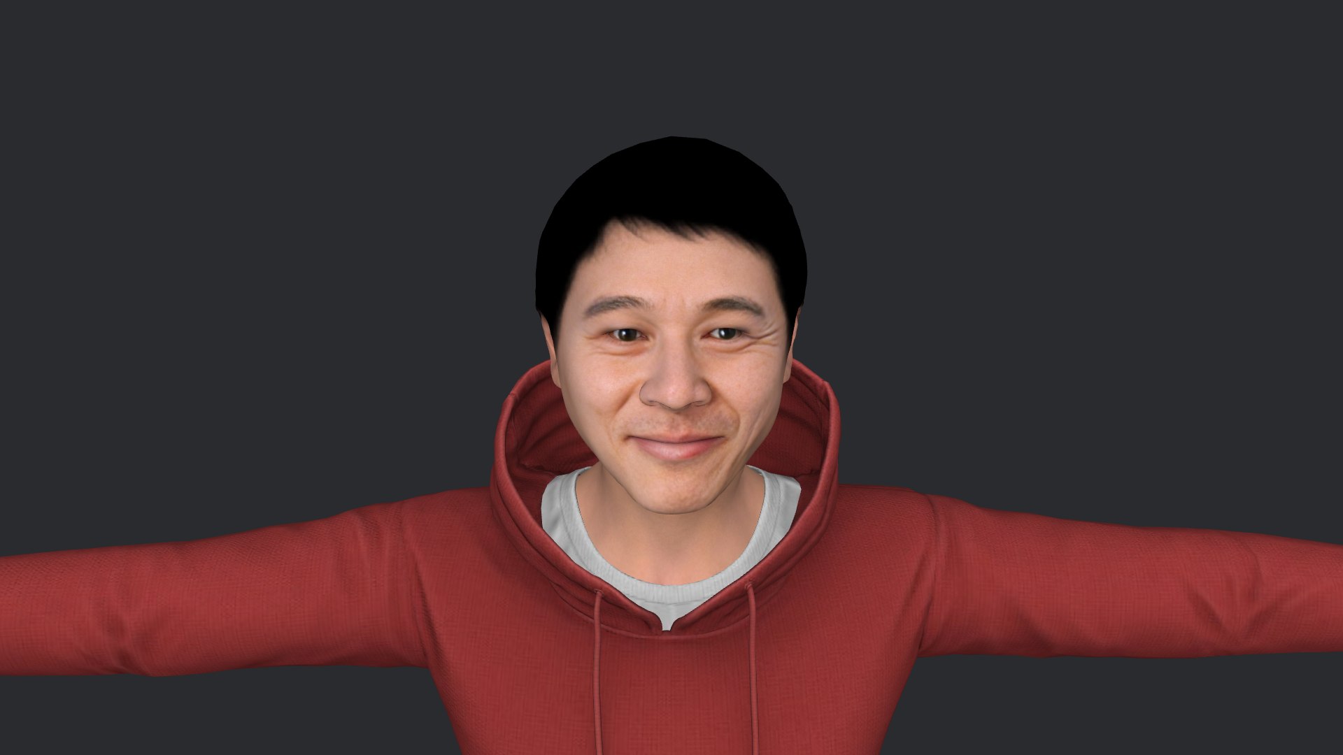 Jet Li Hyper Realistic Full Body Fully Rigged 3D Character 3D Model ...