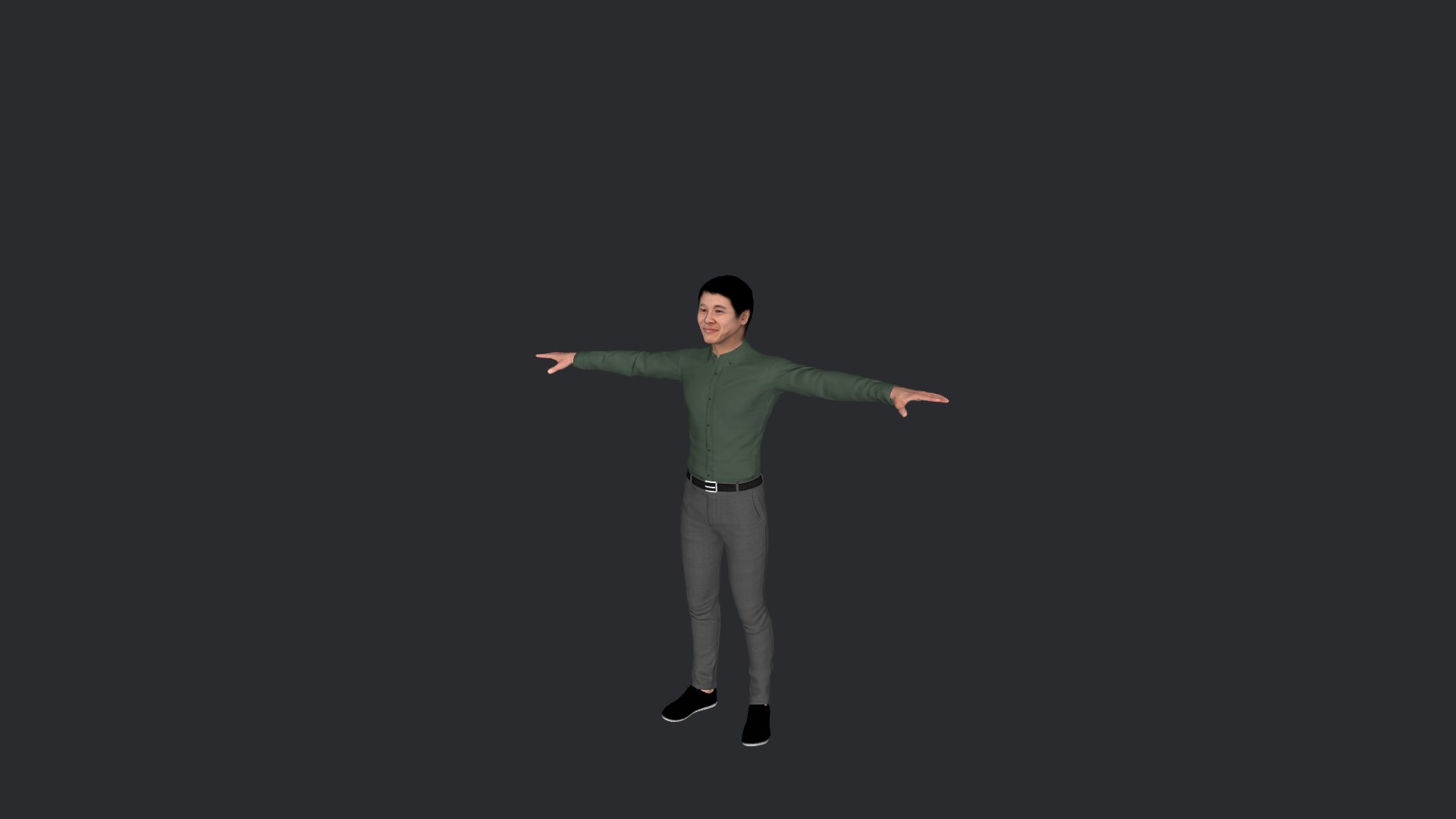 Jet Li Hyper Realistic Full Body Fully Rigged 3D Character 3D Model ...