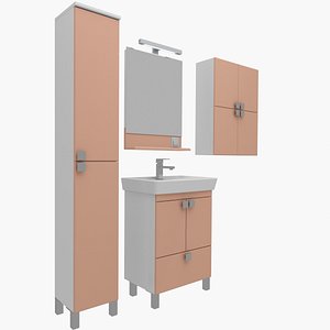 bathroom furniture 3d model