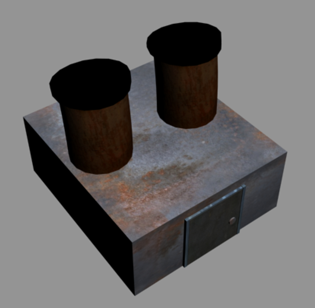 ship titanic chimney towers 3ds free