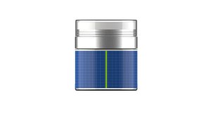 Airless cosmetic jar 3d model