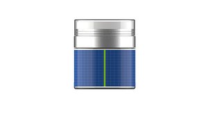 Airless cosmetic jar 3d model
