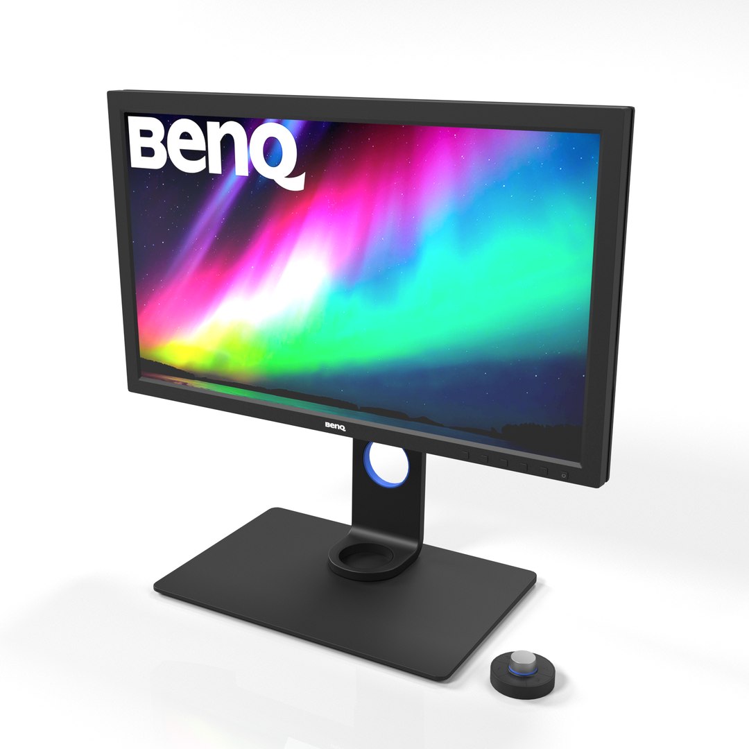 Benq SW271C 3D Model - TurboSquid 1892549