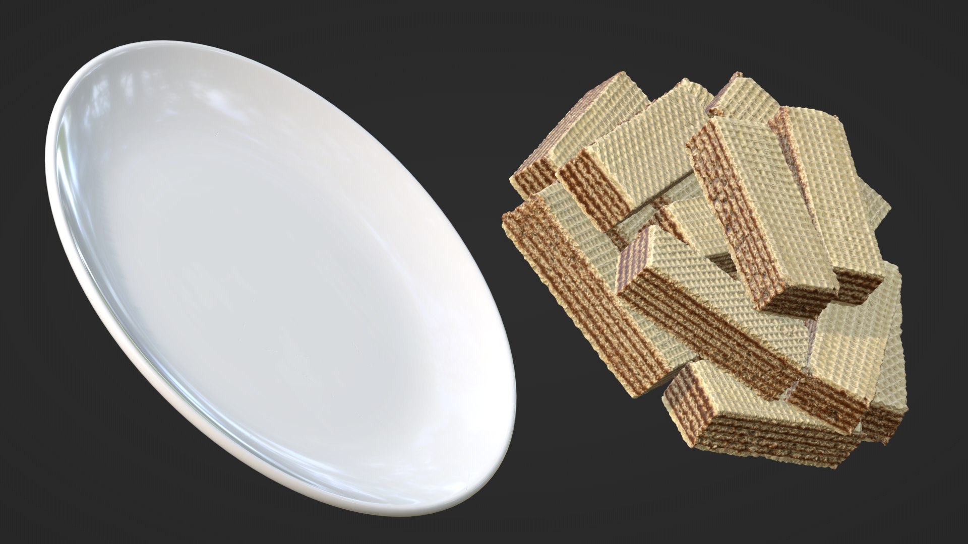 Stack of Chocolate Wafer Cookies model https://p.turbosquid.com/ts-thumb/Fj/OYWZbc/Ch/waferbiscuit_d0002/png/1783004725/1920x1080/fit_q87/f07d222ea3fcff61a5a68a233f3221f6c053c5ca/waferbiscuit_d0002.jpg
