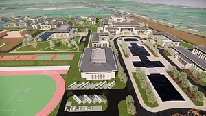 Homes and care center -A8 3D model