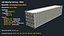 40ft Shipping Containet - White 3D model