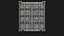 40ft Shipping Containet - White 3D model
