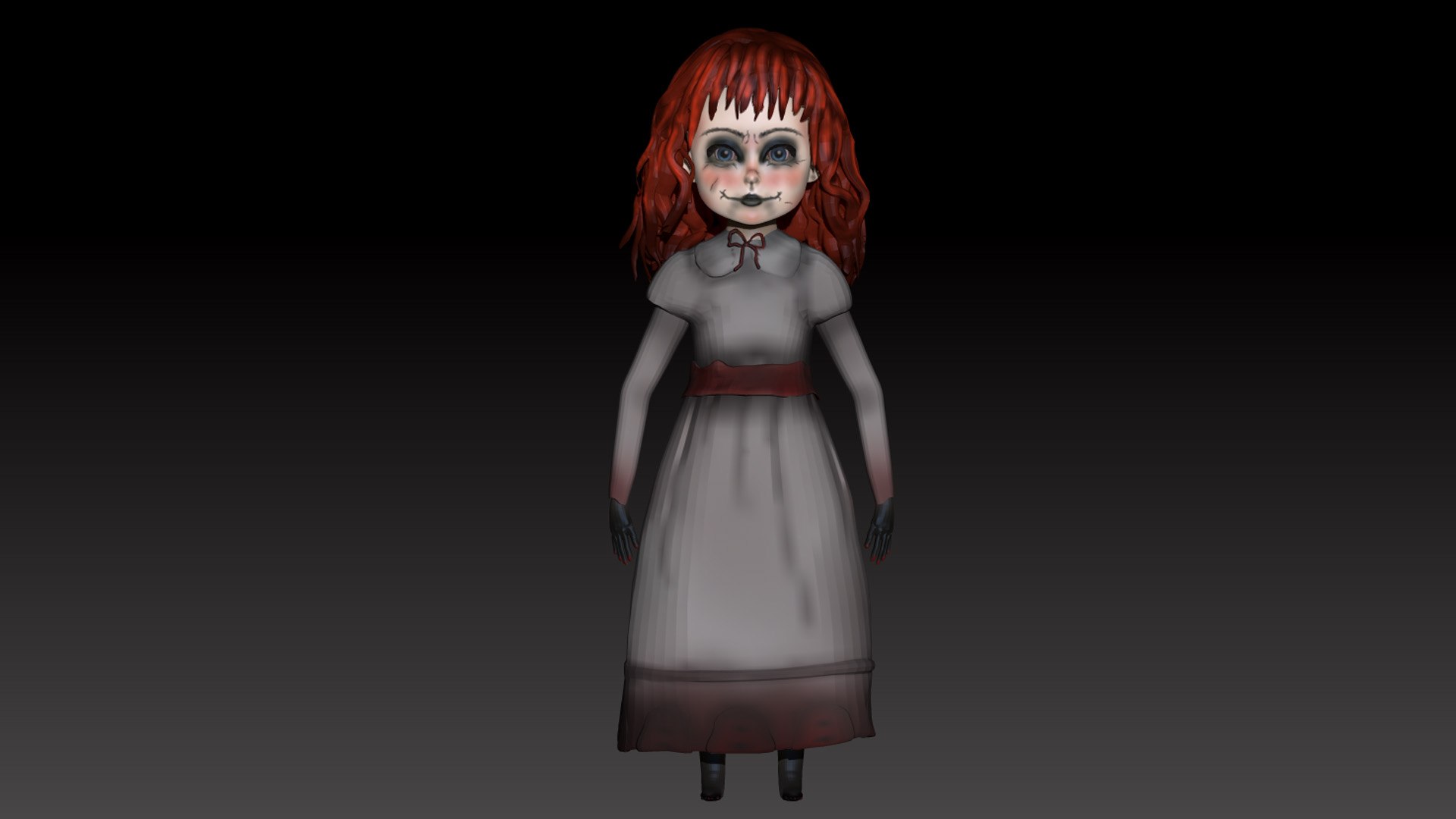 3D Scary Doll 3D Model - TurboSquid 1749626