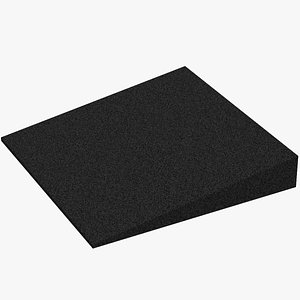 Acoustic foam section Micropor square