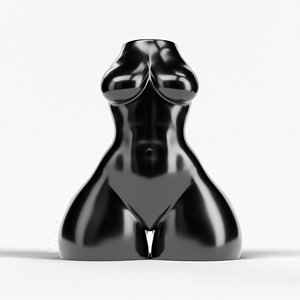 Feminine Body Vase model