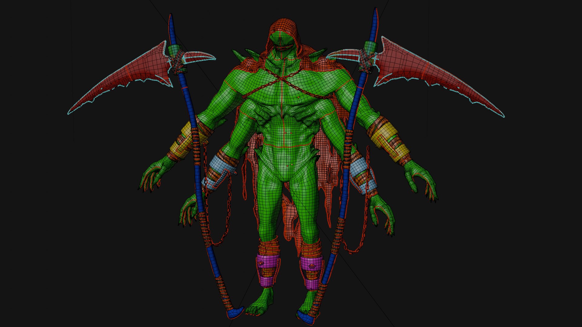 Dark Fantasy Demon 3D Model - TurboSquid 2640663