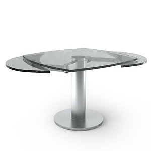 3d model titan iii table