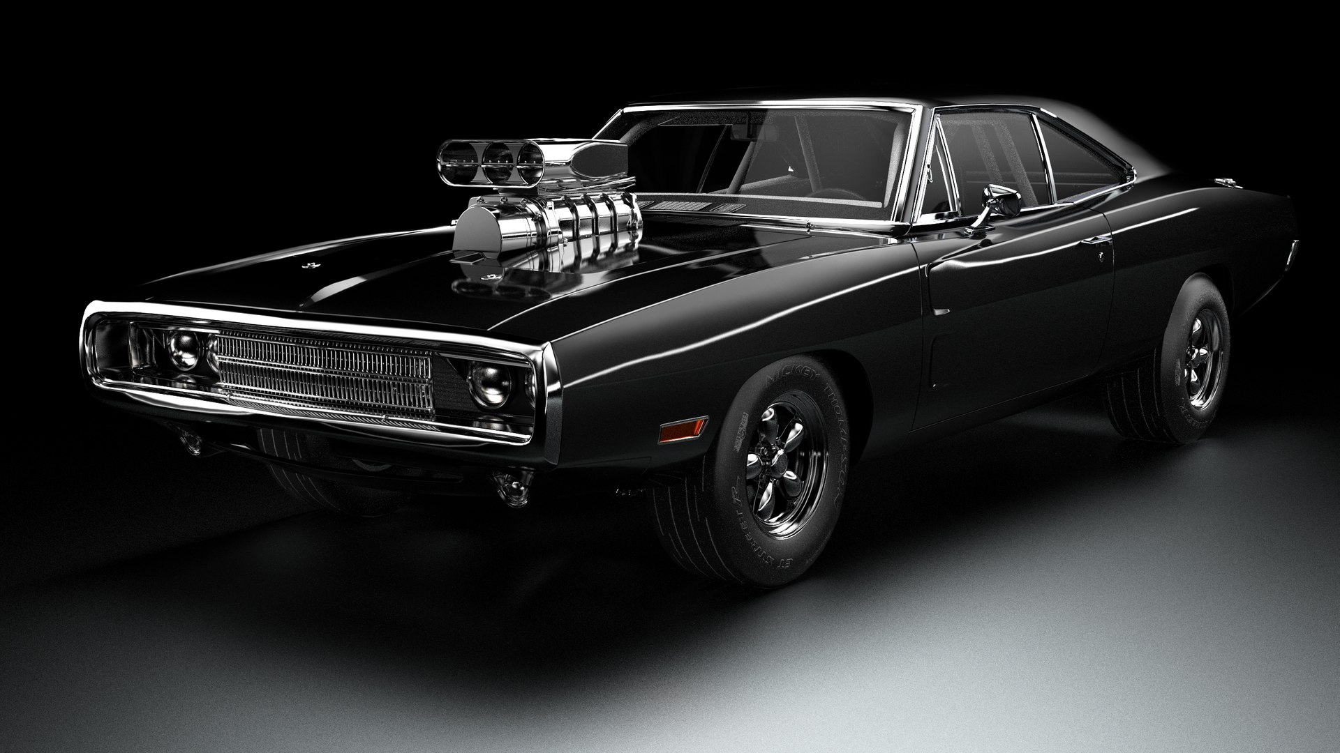 modelo 3d Dodge Charger RT de 1970 - TurboSquid 2389667, image size:1920x1080