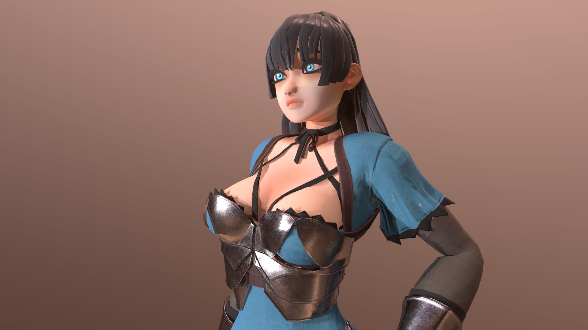 Rigged Sexy Asian Girl Animation 3D Model - TurboSquid 1520774