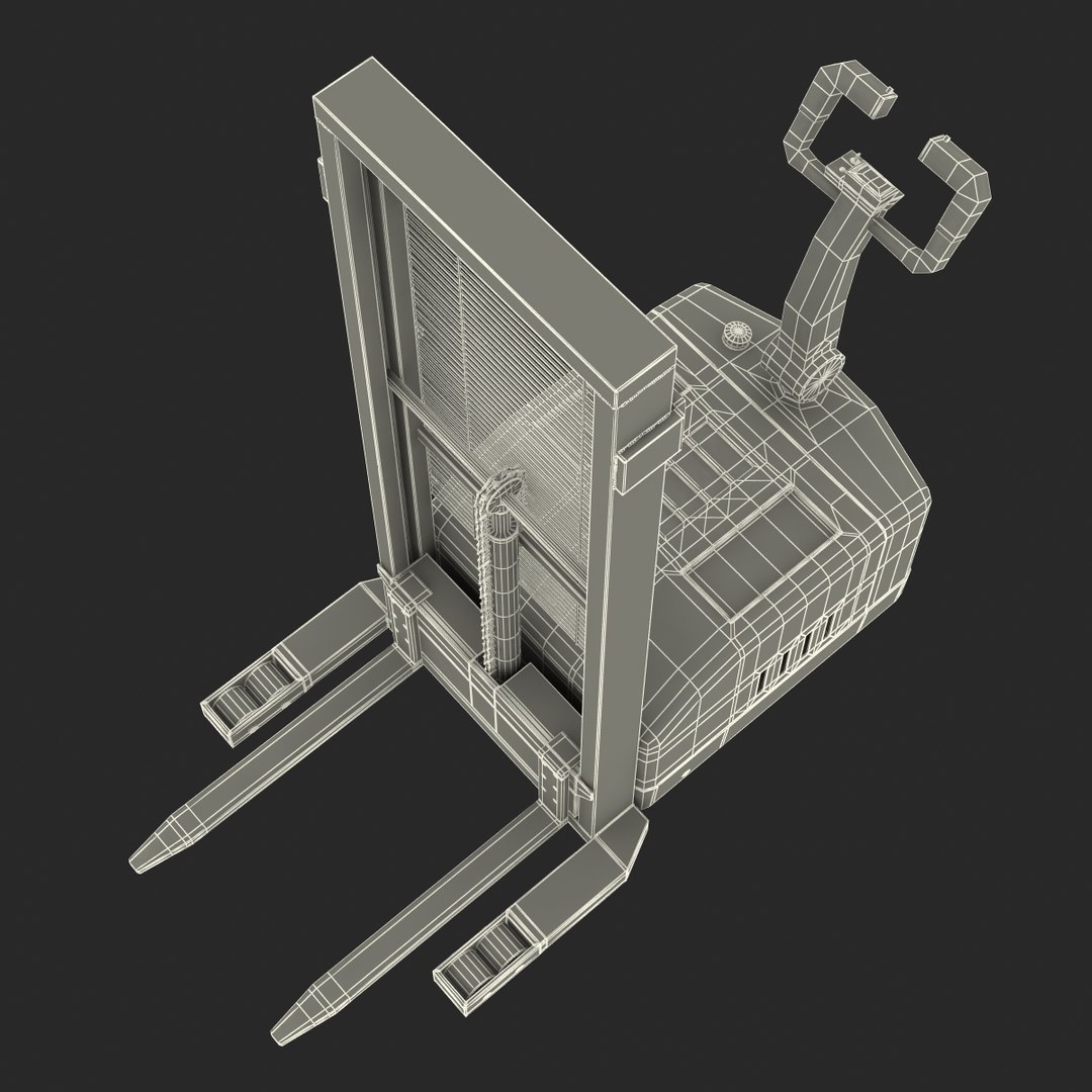 electric walkie stacker rigged max