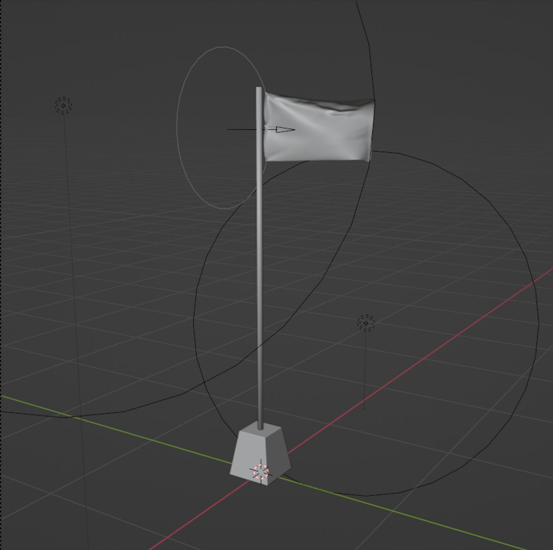 3d Flag Indonesia Turbosquid 2175447