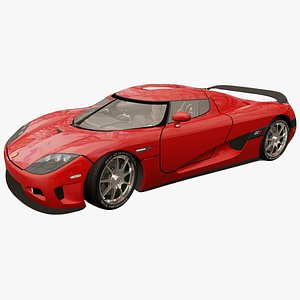 Realistic Sports Car Supercar Coupe