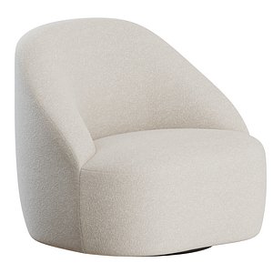 Margas Armchair LC2 by Tradition 3D model