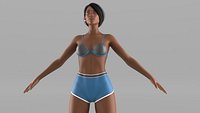 Realistic character