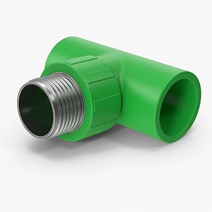 Plastic Male Tee Pipe