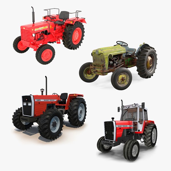 Collection Tractor 3D Models for Download | TurboSquid