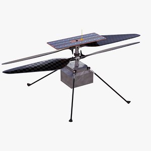 3D Ingenuity Helicopter model