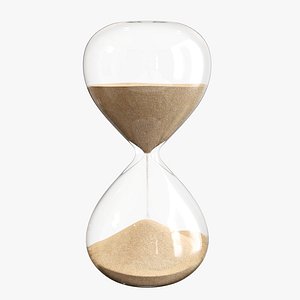 3D time hour sand