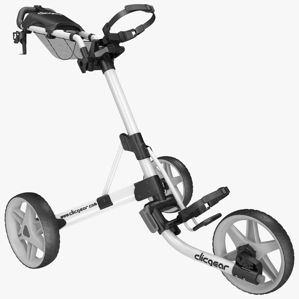 3D Clicgear Model 4 0 Golf Push Cart model